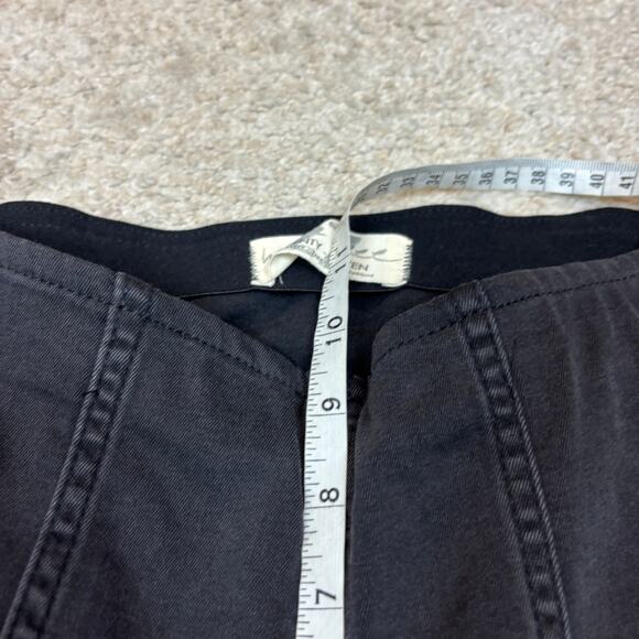 NWT We The Free Free People Rinse Black Strech Flare Jeans Women's 27 - Picture 6 of 11